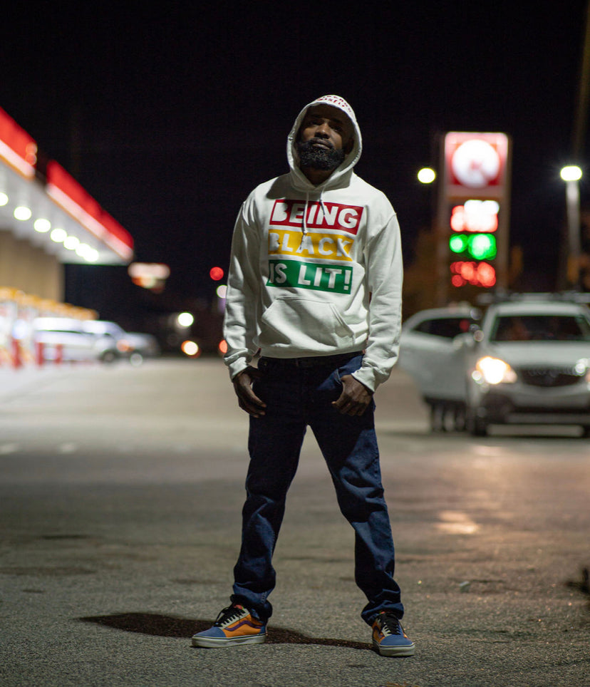 Being Black is Lit Hoodie